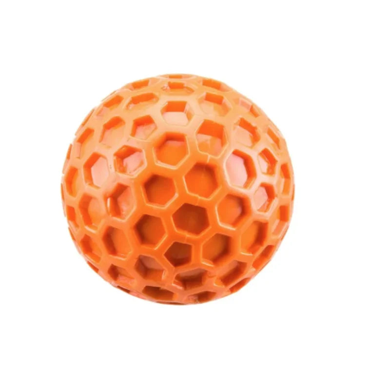 Indestructible Interactive Rubber Ball Dog Chewing Toy for Small Medium Large Breeds Pet Tooth Cleaning Fun Accessory