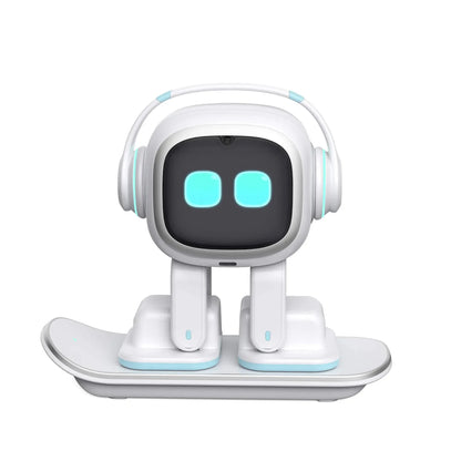 Emo Robot Commercial Smart AI, Voice Recognition Emotional Companion, Electronic Pet for Children Adult with App & Home Control
