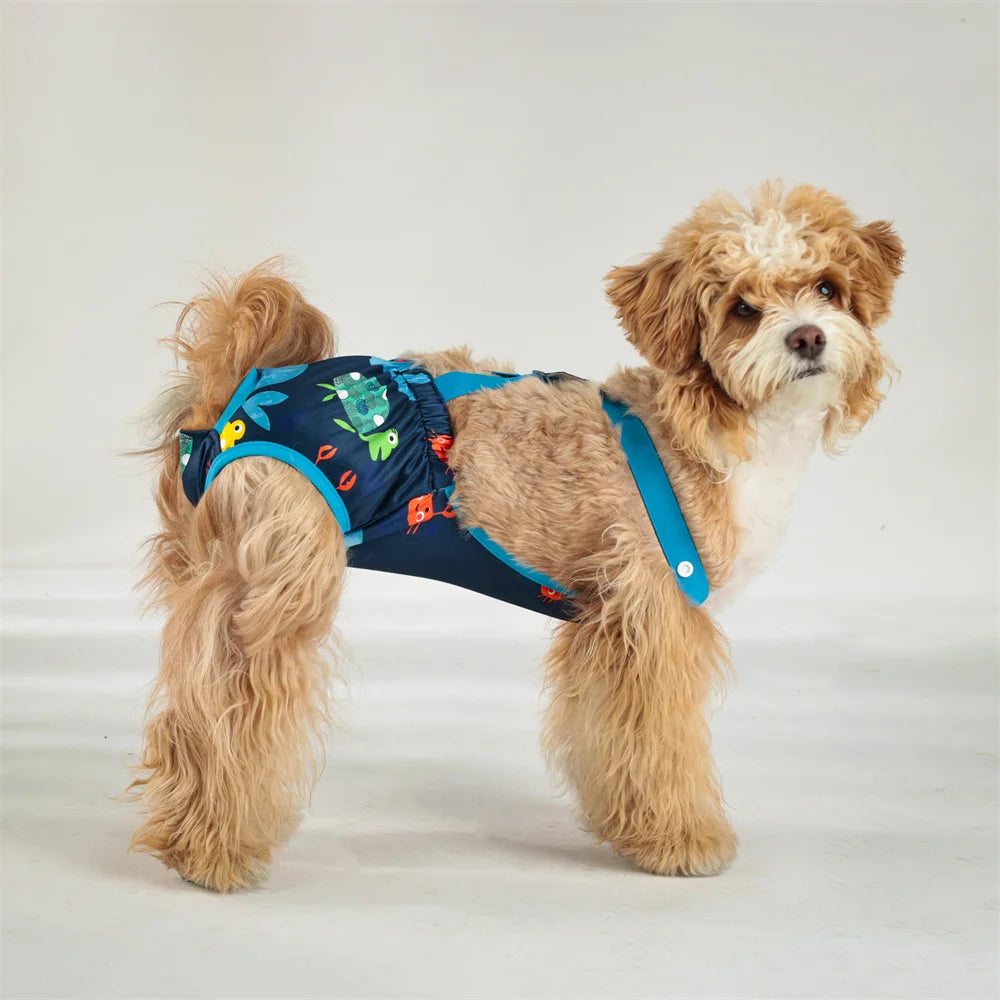 Unisex Pet Physiological Pants Underwear Girl Dog Diaper Strap Briefs Female Sanitary Panties Shorts for Dogs Mascotas Supplies
