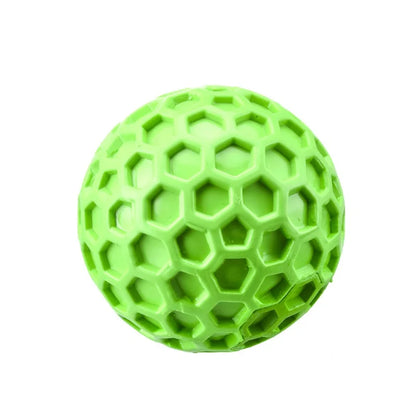 Indestructible Interactive Rubber Ball Dog Chewing Toy for Small Medium Large Breeds Pet Tooth Cleaning Fun Accessory