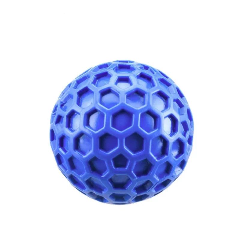 Indestructible Interactive Rubber Ball Dog Chewing Toy for Small Medium Large Breeds Pet Tooth Cleaning Fun Accessory