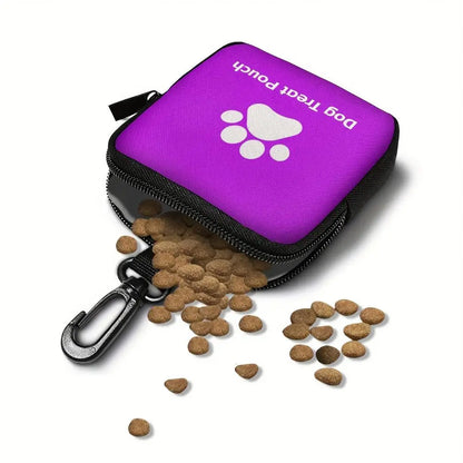 1pcs Dog Snack Bag Portable Pet Treat Pouch for Outdoor Walking Training Waist Fanny Pack Food Storage Pocket Animal Supply