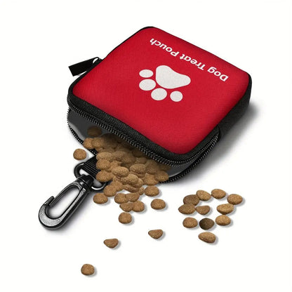 1pcs Dog Snack Bag Portable Pet Treat Pouch for Outdoor Walking Training Waist Fanny Pack Food Storage Pocket Animal Supply