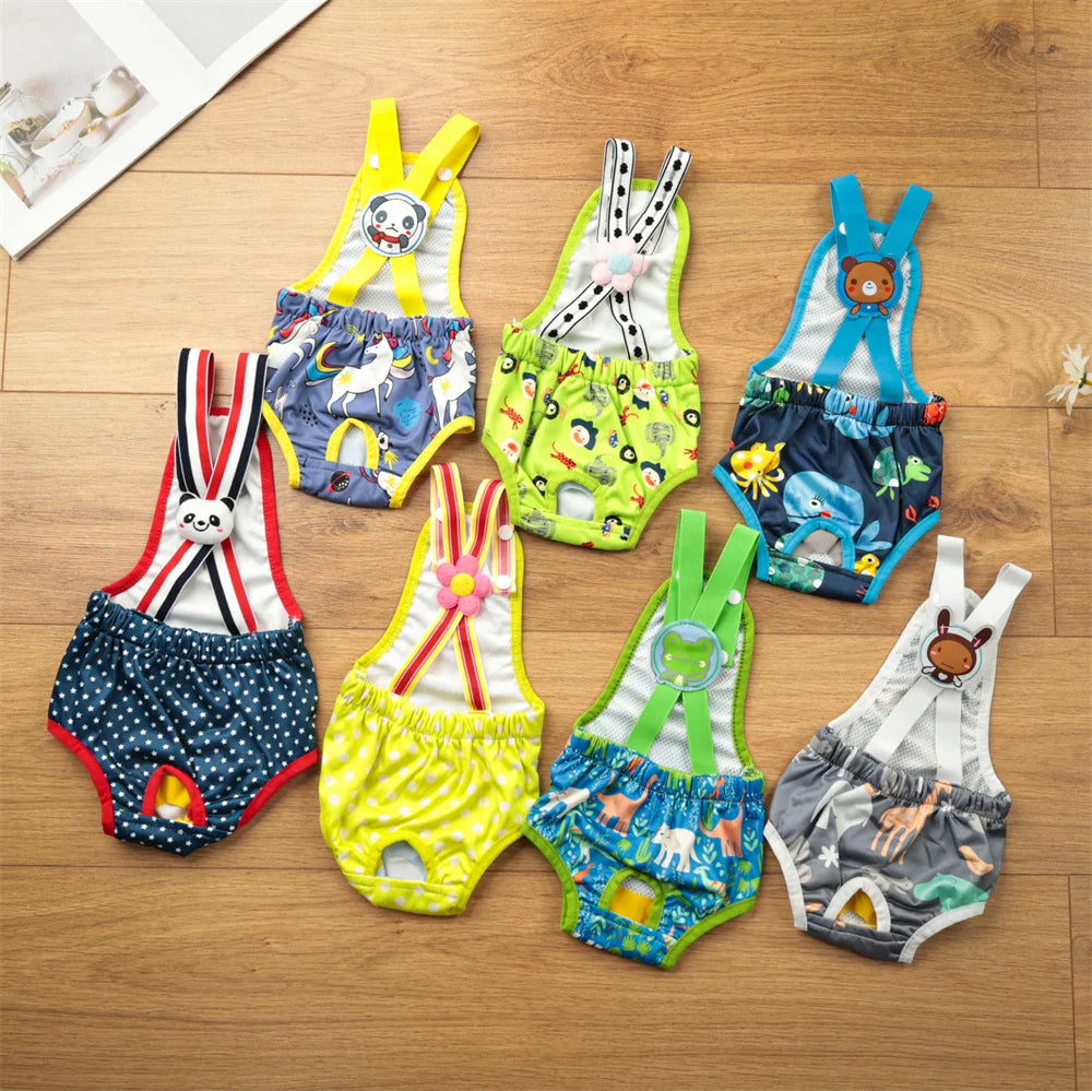 Unisex Pet Physiological Pants Underwear Girl Dog Diaper Strap Briefs Female Sanitary Panties Shorts for Dogs Mascotas Supplies
